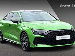 Green Used 2025 Audi RS3 Comfort Hatchback | £64,000 (Expensive)