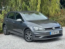 Grey Used 2018 VW Golf VII SE Hatchback | £8,995 (Good price)
