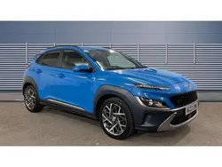 Blue Used 2022 Hyundai Kona Premium SUV | £16,336 (Fair price)