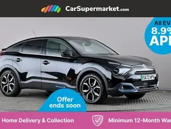Black Used 2022 Citroën e-C4 Shine Hatchback | £12,197 (Fair price)