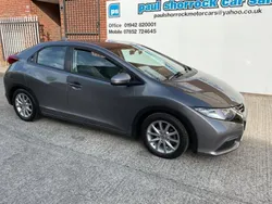 Grey Used 2014 Honda Civic S Hatchback | £6,959 (Fair price)