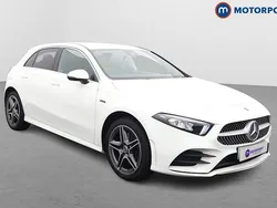 White Used 2021 Mercedes A250 AMG line Hatchback | £18,699 (Fair price)