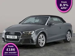 Grey Used 2017 Audi A3 Cabriolet S-Line Cabriolet | £11,190 (Good price)