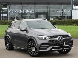 Grey Used 2023 Mercedes GLE450 AMG AMG line SUV | £59,409 (A bit pricey)