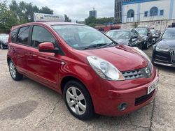 Red Used 2008 Nissan Note Acenta MPV | £2,495 (Fair price)