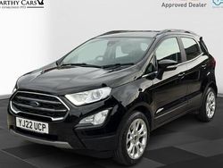 Agate black (premium paint) Used 2022 Ford Ecosport Titanium SUV | £11,295 (Good price)