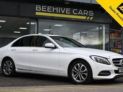 White Used 2014 Mercedes C220 Sedan | £8,450 (Fair price)