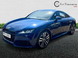 Blue Used 2017 Audi TT S-Line Coupe | £9,995 (Super price)