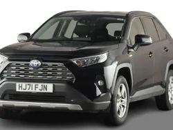 Black Used 2021 Toyota RAV4 Hybrid SUV | £17,917