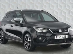 Black Used 2021 Seat Arona FR Sport SUV | £17,188 (Fair price)