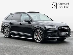 Black Used 2018 Audi Q7 Advanced SUV | £33,450 (Fair price)