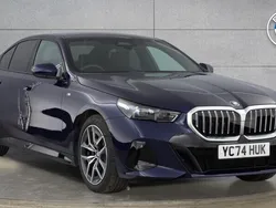 Blue Used 2024 BMW 520 M Sport | £37,500 (Fair price)