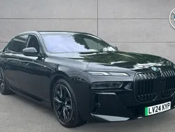 Black Used 2024 BMW i7 M Sport Sedan | £70,899 (Fair price)