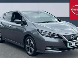 Grey Used 2021 Nissan Leaf Tekna Hatchback | £9,982 (Good price)