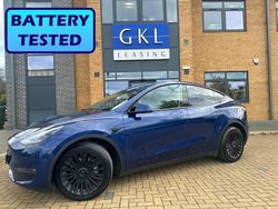 Blue Used 2022 Tesla Model Y SUV | £26,490 (Fair price)