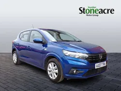 Blue Used 2022 Dacia Sandero Comfort Hatchback | £9,995 (Good price)
