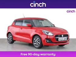 Red Used 2022 Suzuki Swift SZ5 Hatchback | £12,459 (Fair price)