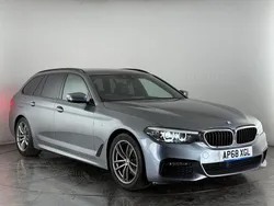 Blue Used 2019 BMW 520 M Sport Estate | £18,150 (Super price)