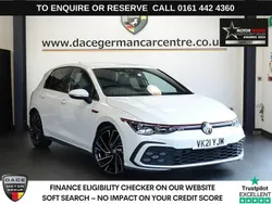 White Used 2021 VW Golf VIII GTI Hatchback | £22,389 (Fair price)