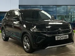 Black Used 2024 VW T-Cross R-line SUV | £23,837 (Expensive)