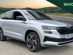 Silver Used 2024 Skoda Karoq SportLine SUV | £29,894 (Fair price)
