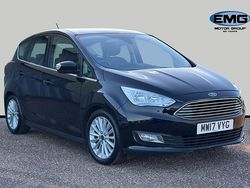 Black Used 2017 Ford C-MAX Titanium MPV | £7,495 (Fair price)