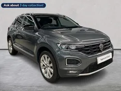 Grey Used 2021 VW T-Roc SEL SUV | £21,199 (Fair price)
