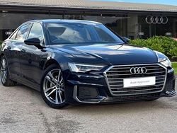 Blue Used 2023 Audi A6 S-Line Sedan | £23,990 (Good price)