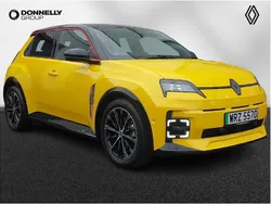 Additional twotone metallic pop yellow with bla Used 2025 Renault R5 Iconic Hatchback | £27,290 (Fair price)