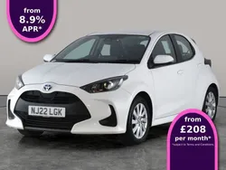 White Used 2022 Toyota Yaris Hybrid Hatchback | £15,177 (Good price)