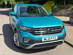 Blue Used 2021 VW T-Cross SE SUV | £13,250 (Fair price)