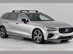 Pebble grey Used 2022 Volvo V60 R-Design Estate | £28,350 (Fair price)