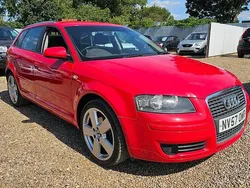Red Used 2008 Audi A3 Hatchback | £1,495 (Expensive)