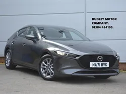 Grey Used 2021 Mazda 3 Hatchback | £15,695 (Fair price)