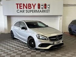 Silver Used 2017 Mercedes A200 AMG Line Premium Hatchback | £11,995 (Fair price)