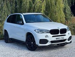 White Used 2015 BMW X5 M Sport SUV | £17,495 (Fair price)