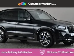Black Used 2024 BMW X3 M Sport SUV | £38,197 (Fair price)
