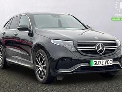 Black Used 2022 Mercedes EQC400 AMG line SUV | £25,599 (Good price)