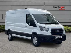 Solid frozen white Used 2024 Ford E-Transit Van | £21,995