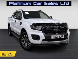 White Used 2021 Ford Ranger Wildtrack Pickup | £29,995