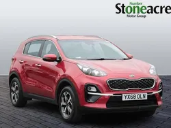 Red Used 2018 Kia Sportage 2 SUV | £9,995 (Fair price)