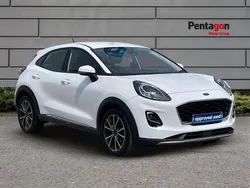 White Used 2022 Ford Puma Titanium SUV | £13,495 (Good price)