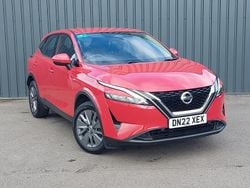 Red Used 2022 Nissan Qashqai Visia SUV | £16,198 (Good price)