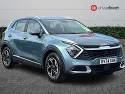 Premium paint yuka steel grey Used 2024 Kia Sportage 2 SUV | £24,200 (Good price)