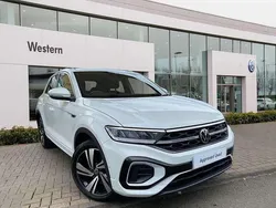 White Used 2022 VW T-Roc R-line SUV | £23,798 (Fair price)