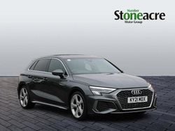 Grey Used 2021 Audi A3 Sportback S-Line Hatchback | £17,999 (Fair price)