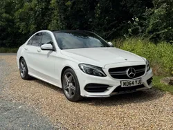White Used 2014 Mercedes C200 AMG Line Premium Plus Sedan | £14,480 (Expensive)