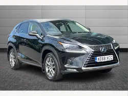 Black Used 2018 Lexus NX300h Luxury Line SUV | £20,850 (Fair price)