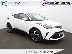 White Used 2022 Toyota C-HR Design SUV | £18,645 (Fair price)