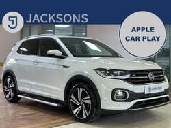 White Used 2019 VW T-Cross R-line SUV | £15,395 (Fair price)